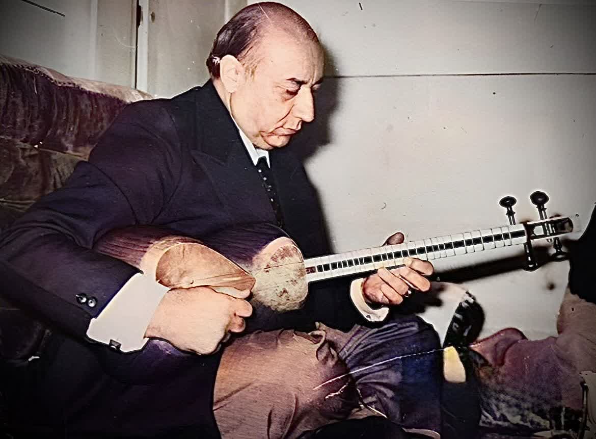 نت تار قطعه پر و بال و چرخش استاد جلیل شهناز